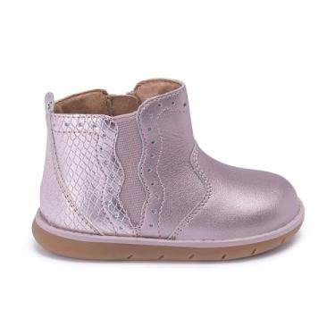 Imagem de Stride Rite Tênis infantil unissex SRT Lena First Walker, Malva, 9 Wide Toddler