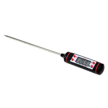 Imagem de Termômetro Culinário Espeto Medidor Digital Para Alimentos - Termometr