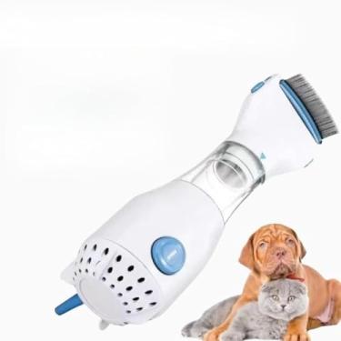 Imagem de Escova Para Animais de EstimaçãO 110 V, Removedor EléTrico de Pulgas, Limpador de Pelos de Animais de EstimaçãO
