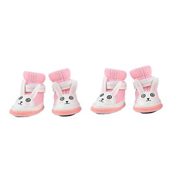 Imagem de Yctze Sapatos Leves e Respiráveis ​​para Cães – Botas de Malha Fofas para Cachorros para Primavera e Verão, Sapatos Pequenos Antiderrapantes para Proteção e Conforto das Patas