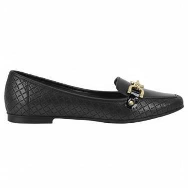 Imagem de Mocassim Feminino Moleca  5737.211 Preto Fivela