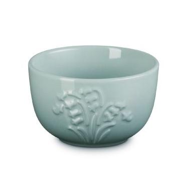 Imagem de TIGELA BOWL LE CREUSET JARDIN 320ML SPHERE EM CERÂMICA COM RELEVO SEA SALT  80049327170003 SEA SALT