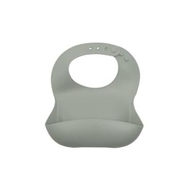 Imagem de Babador de Silicone Com Pega Migalhas Piccolo Verde - Infanti