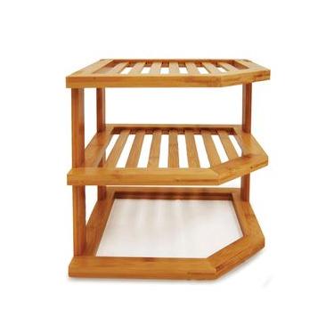 Imagem de Organizador Para Armário 2 Andares Bambu - Tyft