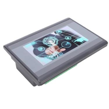 Imagem de AUNMAS Painel de Controle Compacto PLC HMI Touchscreen 32 Bit ARM9 CPU 4.3in TFT LCD 12 Entradas para Automação Industrial