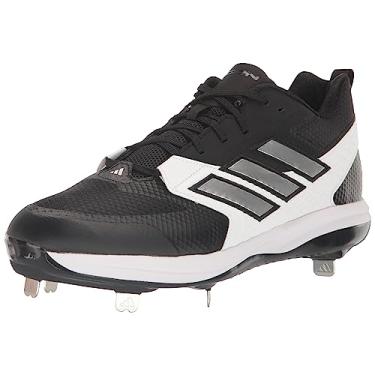 Imagem de adidas Icon 8 Cleats Tênis masculino, Core Black/Silver Metallic/Core White, 37