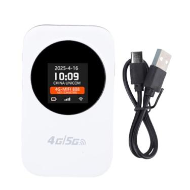Imagem de Jectse Hotspot Móvel 4G, Roteador WiFi Portátil Com Slot para Cartão SIM e Bateria de 3000mAh para Viagem, Carro, Escritório Doméstico