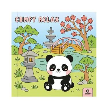 Imagem de Livro de Colorir Comfy Relax Panda Pandinha Culturama