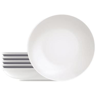Imagem de Jogo de Pratos Redondo de Porcelana Branco Fundo - Tramontina