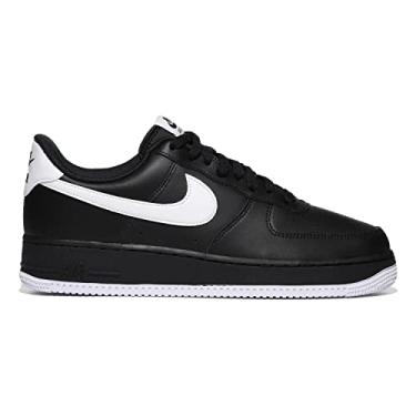 Imagem de Nike Tênis de basquete masculino Air Force 1 '07 An20, Preto/Preto/Branco, 9.5