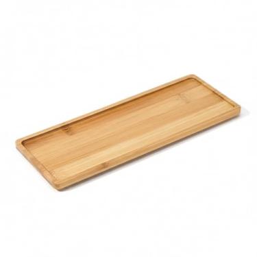 Imagem de Bandeja pequena de bambu para bancada de banheiro, mini bandejas decorativas para penteadeira, plantas, velas, chaves, sabonete, joias, pratos de tealight, bandejas organizadoras de bancada de