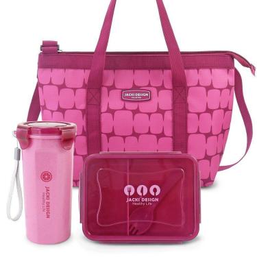 Imagem de Conjunto De Bolsa Térmica Com Marmite E Garrafa Elementos Vinho