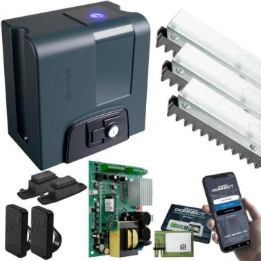 Imagem de Kit Motor Nano Nitro Wifi 4m Cremalheira Dz 650kg App Celular Rossi
