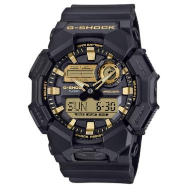 Imagem de Casio G-Shock Relógio analógico-digital ouro preto resina GA010GB-1A9