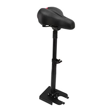 Imagem de KIMISS Assento de Scooter Elétrico Dobrável Ajustável para Ajuste para M365, 1S, Lite - Sela de Espuma Com Absorção de Choque Com Fácil Instalação, Design Ergonômico para Maior Conforto (Kit de assento grande)