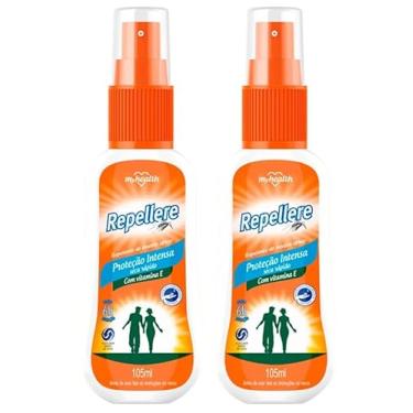Imagem de Kit Repelente de Insetos Repellere Pump 105ml – Proteção Prolongada | 2 Unidades
