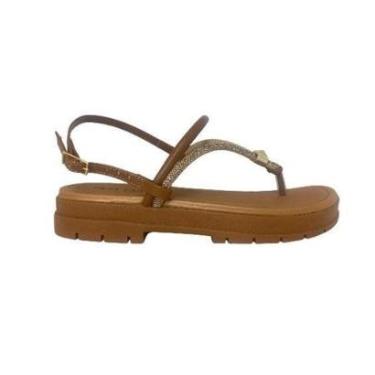 Imagem de Sandalia Papeti Sua Cia Com Detelhe de Brilho Solado Tratorado-Feminino