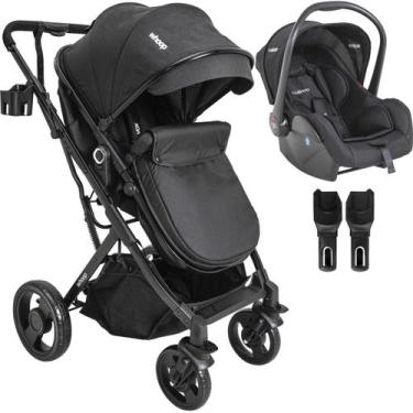 Imagem de Carrinho de Bebe Kiddo Vox II Travel System Bebe Conforto Preto