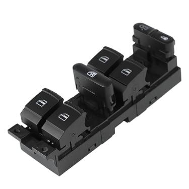 Imagem de Substituição de Botão Interruptor de Janela Elétrica Mestre para MK4 Clássico OEM 1J4959857D Serve para 2001 a 2007 MK4 1999 a 2007