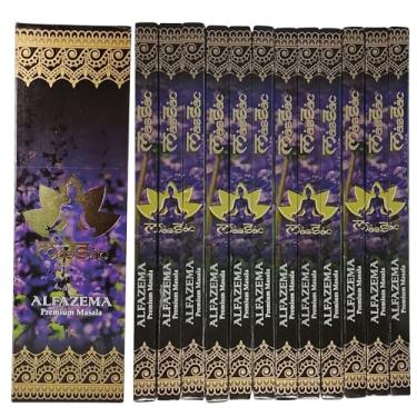 Imagem de Incenso Premium Sac Massala Alfazema Floral Suave 12 Caixas