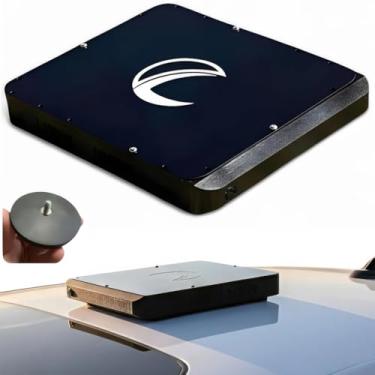 Imagem de Suporte Starlink Mini Veicular Antena Starlink Gen3 Gen4 Gen5 Instalação Para Teto Carro Caminhonete Caminhão Com Ímãs Emborrachados Neodímio Portátil Fixar