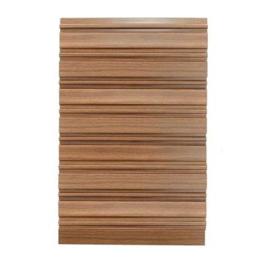 Imagem de Painel Ripado de Poliestireno 2,85 Unidade - Mogno - Graddus