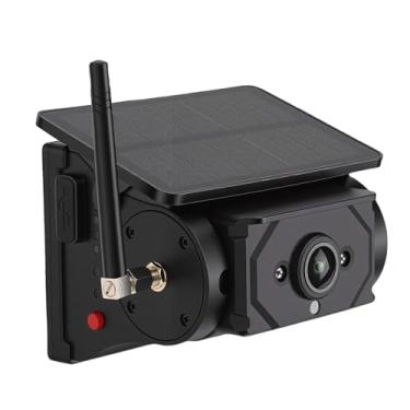 Imagem de Zhjvihx Câmera de Backup Solar Sem Fio Magnética WiFi, Câmera Reversa RV Recarregável 1080P HD Com Visão Noturna, para Caminhão RV de Reboque de Barco a Cavalo Pescoço de Ganso