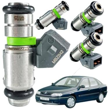 Imagem de 4 Com Bicos Injetores Laguna 1.6 2.0 16V Flex 1996 1997 1998 1999 2000 2001-50154202, IWP042