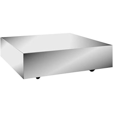 Imagem de Mesa de Centro Quadrada Jéssica Espelhada