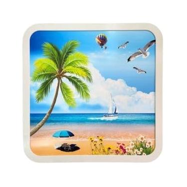 Imagem de Cesto a Prova d'água para o Banheiro para Armazenar Roupas no Banheiro(CAIXA PRAIA)