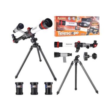 Imagem de Telescópio Astronômico Para Observação De Estrelas, Binóculos Profissi