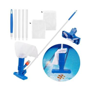 Imagem de Ferramenta De Limpeza De Piscina, Escova Subaquática Com Cabeça De Red