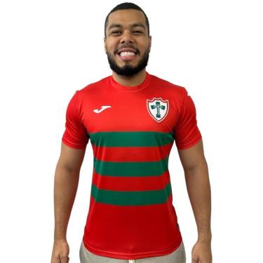 Imagem de Camisa Portuguesa II Joma Fan Torcedor 2025 Vermelha-Masculino