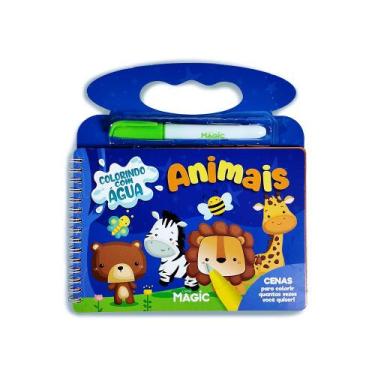 Imagem de Livro - Colorindo com Água Animais