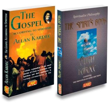 Imagem de Kit The Gospel According To Spiritism+The Spirit s Book - Evangelho+Li