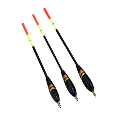 Imagem de GLOGLOW Balsa Spring Bobbers, 3 PCS Slip Fishing Floats Em 1,5 + 6g 1,5 + 5g, + 4g para Crappie Panfish Walleye Catfish, Bobbers de Madeira de Alta Sensibilidade para Vara de Pesca de água Doce e