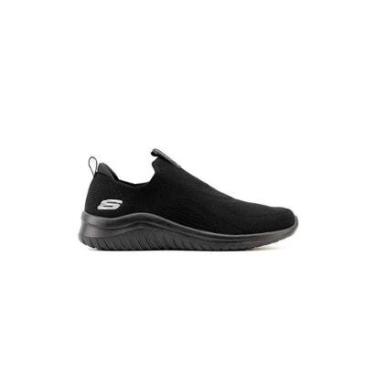 Imagem de Tênis Feminino Skechers Ultra Flex 2.0 Slip On Preto-Feminino