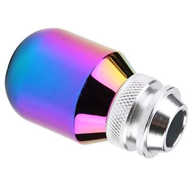 Imagem de aqxreight Manopla Manual de Modificação Universal para Carro, Alavanca de Mudança de Marcha 3 Adaptadores, Confiabilidade 10mm para Material Profissional, Metal de Qualidade, Alto Uso, Alta (Cor)