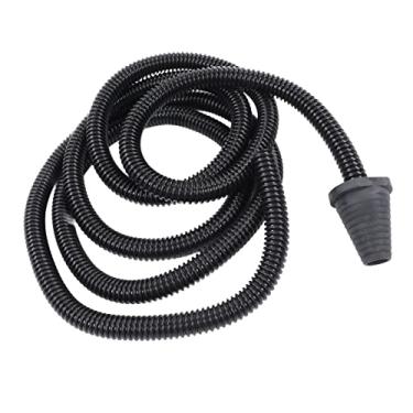 Imagem de KIMISS Mangueira de Ferramenta Elétrica para Coleta de Poeira para Moedor de Parede - Tubo de Vácuo Corrugado de Borracha Ble Com Junta, 4 M de Comprimento