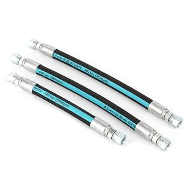 Imagem de Cryfokt Linha de Cruzamento HPOP Resistente Ao Desgaste de Tubo de Bomba de óleo de Alta Pressão Adequada para 7.3L /E-350 Club Wagon, Desempenho Estável Linha 4xHPOP 1xSleeve 6xConector para