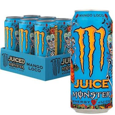 Imagem de Energético Monster Mango Loco 473ml (6 Latas)