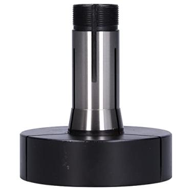 Imagem de Suporte de mandril de pinça passo 5c, ferramenta de mandril de metal de alta rigidez para máquina de torno, resistente, durável, material 40cr, 1 3/16 polegadas de espessura (Diâmetro da cabeça 4")