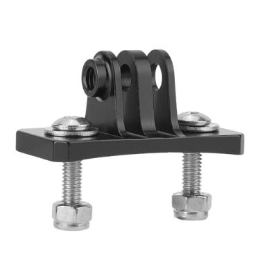 Imagem de Generic Suporte de Montagem Fixa para Capacete de Paraquedismo, Resistente e Leve para Câmeras de Ação 7 6 5 4, Liga de Alumínio, Preto/vermelho/azul, 1,5 X 0,8 pol., 1 Suporte para Paraquedismo ou