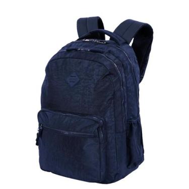 Imagem de Mochila Costa Sestini Crinkle 3 College Faculdade Anti Furto, Azul