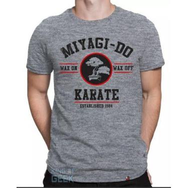 Imagem de Camiseta Karatê Kid Mestre Miyagi Cobra Kai Camisa Filme - KING OF GEE