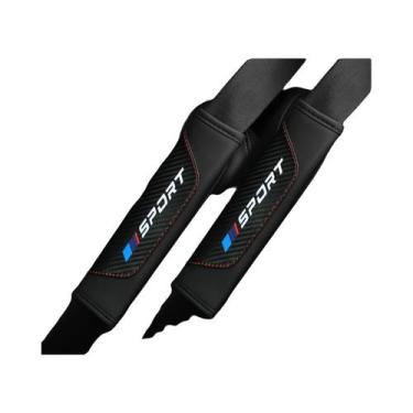 Imagem de Capas De Cinto De Segurança De Fibra De Carbono Para Carro 2 Peças Par