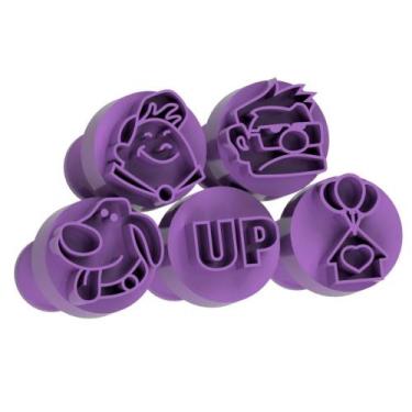 Imagem de Kit Carimbo Marcador Brigadeiros UP ALTAS AVENTURAS Molde Festa Confei