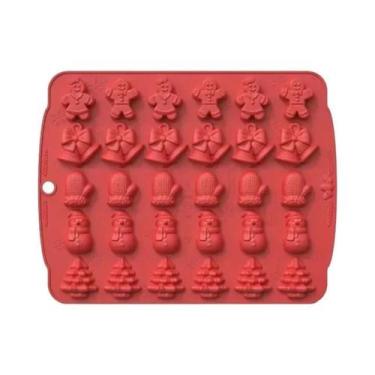 Imagem de Molde De Silicone Para Chocolate Em Forma De Homem De Gengibre, Boneco