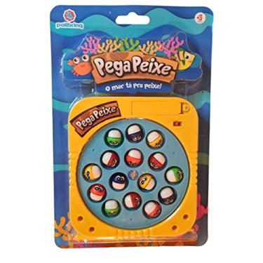 Imagem de Jogo Pega Peixe, Polibrinq, 2 Varinhas, Cores Sortidas