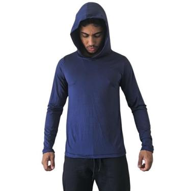 Imagem de Camisa térmica DRY FIT UV 50 Proteção Solar Manga Longa Com Capuz - Tr
